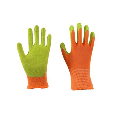Latex foam coated gloves for children